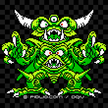 デスピサロ 最終形態の画像：FC版ドラクエ4の敵・モンスター図鑑 ／ ドラクエ4攻略