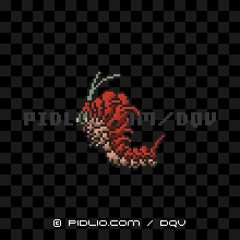 ラーバキングの画像：SFC版ドラクエ5の敵・モンスター図鑑 ／ ドラクエ5攻略