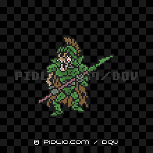 がいこつへいの画像：SFC版ドラクエ5の敵・モンスター図鑑 ／ ドラクエ5攻略