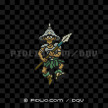 とつげきへいの画像：SFC版ドラクエ5の敵・モンスター図鑑 ／ ドラクエ5攻略