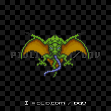 へびこうもりの画像：SFC版ドラクエ5の敵・モンスター図鑑 ／ ドラクエ5攻略