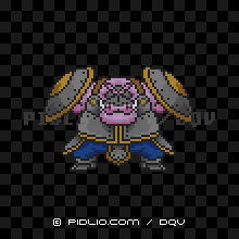 シールドヒッポの画像：SFC版ドラクエ5の敵・モンスター図鑑 ／ ドラクエ5攻略