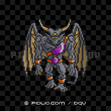 シャドーサタンの画像：SFC版ドラクエ5の敵・モンスター図鑑 ／ ドラクエ5攻略