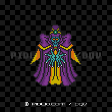 ネクロマンサーの画像：SFC版ドラクエ5の敵・モンスター図鑑 ／ ドラクエ5攻略