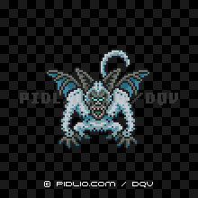 シルバーデビルの画像：SFC版ドラクエ5の敵・モンスター図鑑 ／ ドラクエ5攻略