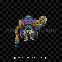 へびておとこの画像：SFC版ドラクエ5の敵・モンスター図鑑 ／ ドラクエ5攻略