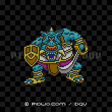 グレンデルの画像：SFC版ドラクエ5の敵・モンスター図鑑 ／ ドラクエ5攻略