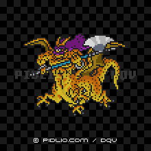 ゴールデンゴーレムの画像：SFC版ドラクエ5の敵・モンスター図鑑 ／ ドラクエ5攻略