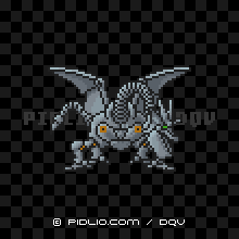 メタルドラゴンの画像：SFC版ドラクエ5の敵・モンスター図鑑 ／ ドラクエ5攻略