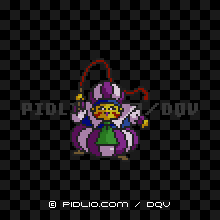 エビルマスターの画像：SFC版ドラクエ5の敵・モンスター図鑑 ／ ドラクエ5攻略