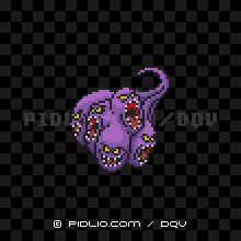 エビルスピリッツの画像：SFC版ドラクエ5の敵・モンスター図鑑 ／ ドラクエ5攻略