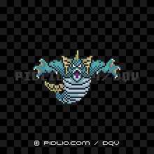 マーマンの画像：SFC版ドラクエ5の敵・モンスター図鑑 ／ ドラクエ5攻略