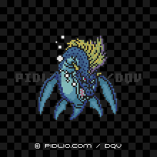 しんかいりゅうの画像：SFC版ドラクエ5の敵・モンスター図鑑 ／ ドラクエ5攻略