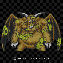 ブオーンの画像：SFC版ドラクエ5の敵・ボスモンスター図鑑 ／ ドラクエ5攻略