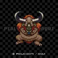 ラリホーンの画像：SFC版ドラクエ6の敵・モンスター図鑑 ／ ドラクエ6攻略