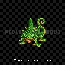 おおイグアナの画像：SFC版ドラクエ6の敵・モンスター図鑑 ／ ドラクエ6攻略