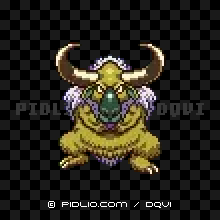 ダークホーンの画像：SFC版ドラクエ6の敵・モンスター図鑑 ／ ドラクエ6攻略