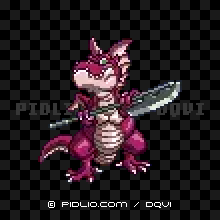 アックスドラゴンの画像：SFC版ドラクエ6の敵・モンスター図鑑 ／ ドラクエ6攻略