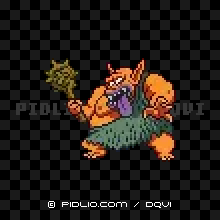 トロルの画像：SFC版ドラクエ6の敵・モンスター図鑑 ／ ドラクエ6攻略