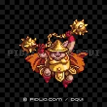 ハイオークの画像：SFC版ドラクエ6の敵・モンスター図鑑 ／ ドラクエ6攻略