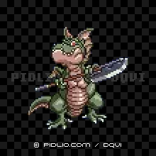 ドラゴンソルジャーの画像：SFC版ドラクエ6の敵・モンスター図鑑 ／ ドラクエ6攻略