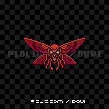 キラーモスの画像：SFC版ドラクエ6の敵・モンスター図鑑 ／ ドラクエ6攻略