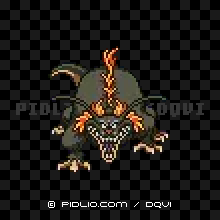 ヘルジャッカルの画像：SFC版ドラクエ6の敵・モンスター図鑑 ／ ドラクエ6攻略