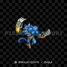 タイガークローの画像：SFC版ドラクエ6の敵・モンスター図鑑 ／ ドラクエ6攻略