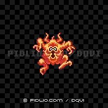 じごくのほのおの画像：SFC版ドラクエ6の敵・モンスター図鑑 ／ ドラクエ6攻略