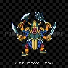 ボーンファイターの画像：SFC版ドラクエ6の敵・モンスター図鑑 ／ ドラクエ6攻略