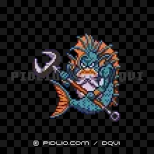 キングマーマンの画像：SFC版ドラクエ6の敵・モンスター図鑑 ／ ドラクエ6攻略