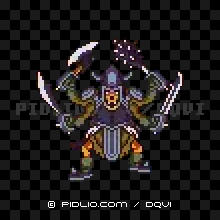 まおうのつかい（弱体化個体）の画像：SFC版ドラクエ6の敵・モンスター図鑑 ／ ドラクエ6攻略