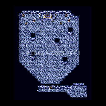 いやしの水の洞窟：マップ12のサムネイル画像 ／ FF1攻略：ソウル・オブ・カオス（SOC）