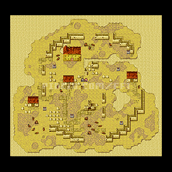 風のささやく洞穴：マップ33のサムネイル画像 ／ FF1攻略：ソウル・オブ・カオス（SOC）