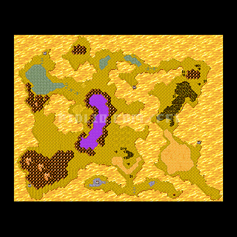 風のささやく洞穴：マップ36のサムネイル画像 ／ FF1攻略：ソウル・オブ・カオス（SOC）