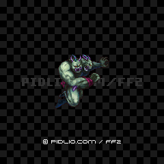 デュアルヘッド（PSP版）の画像：FF2モンスター別攻略 ／ FF2攻略