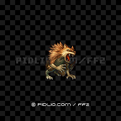 ウェアウルフ（PSP版）の画像：FF2モンスター別攻略 ／ FF2攻略
