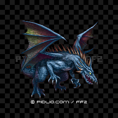 ブルードラゴン（PSP版）の画像：FF2モンスター別攻略 ／ FF2攻略