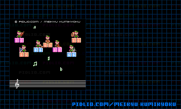 ボーナスステージのマップ画像 / 迷宮組曲・ミロンの大冒険攻略 ─ pidlio.com