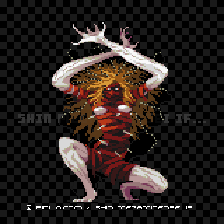 鬼女ブーシャヤンスタの画像 - 真・女神転生if... 悪魔図鑑