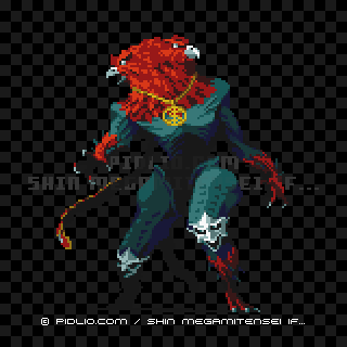 邪神マンモンの画像 - 真・女神転生if... 悪魔図鑑