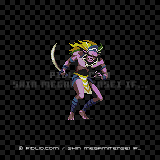 ヤクシャの画像 - 真・女神転生if... 悪魔図鑑