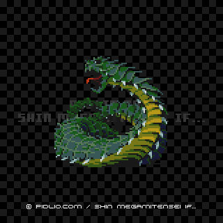 龍神ラハブの画像 - 真・女神転生if... ガーディアン図鑑