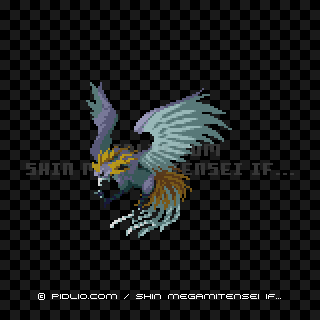 霊鳥ホウオウの画像 - 真・女神転生if... ガーディアン図鑑