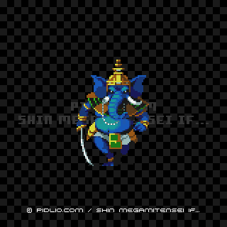 妖魔ガネーシャの画像 - 真・女神転生if... ガーディアン図鑑