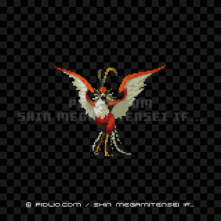 霊鳥スザクの画像 - 真・女神転生if... ガーディアン図鑑