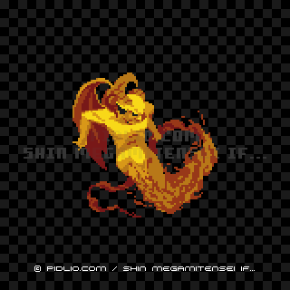 妖魔イフリートの画像 - 真・女神転生if... ガーディアン図鑑