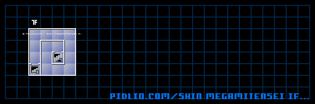 軽子坂高校7Fのマップ画像 ／ 真・女神転生if... 攻略