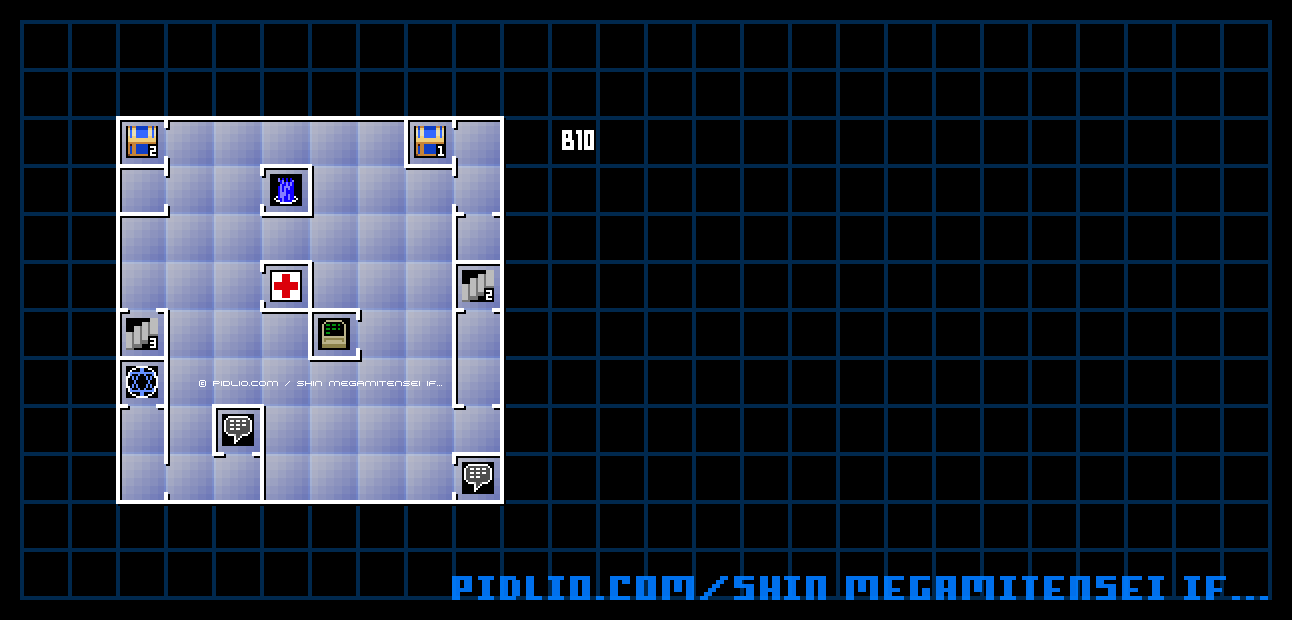 地のノモスB10のマップ画像 / 真・女神転生if... 攻略