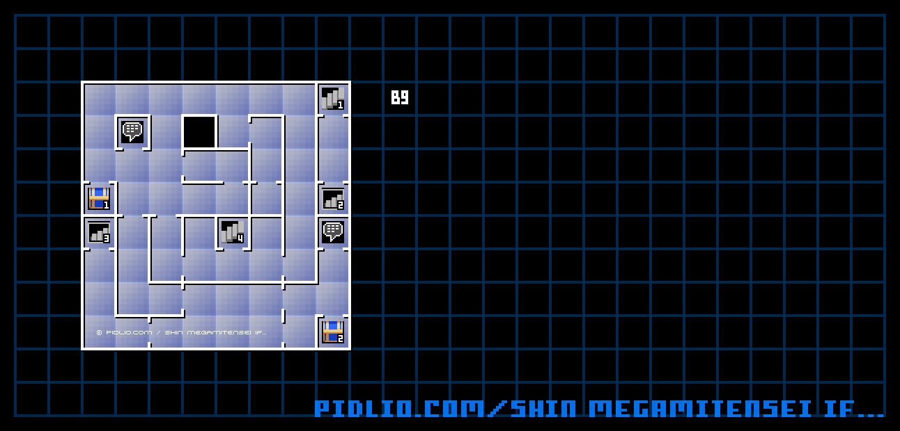 地のノモスB9のマップ画像 / 真・女神転生if... 攻略